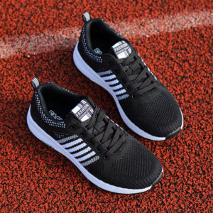 Sleek Mesh Lace-Up Women’s Trainers